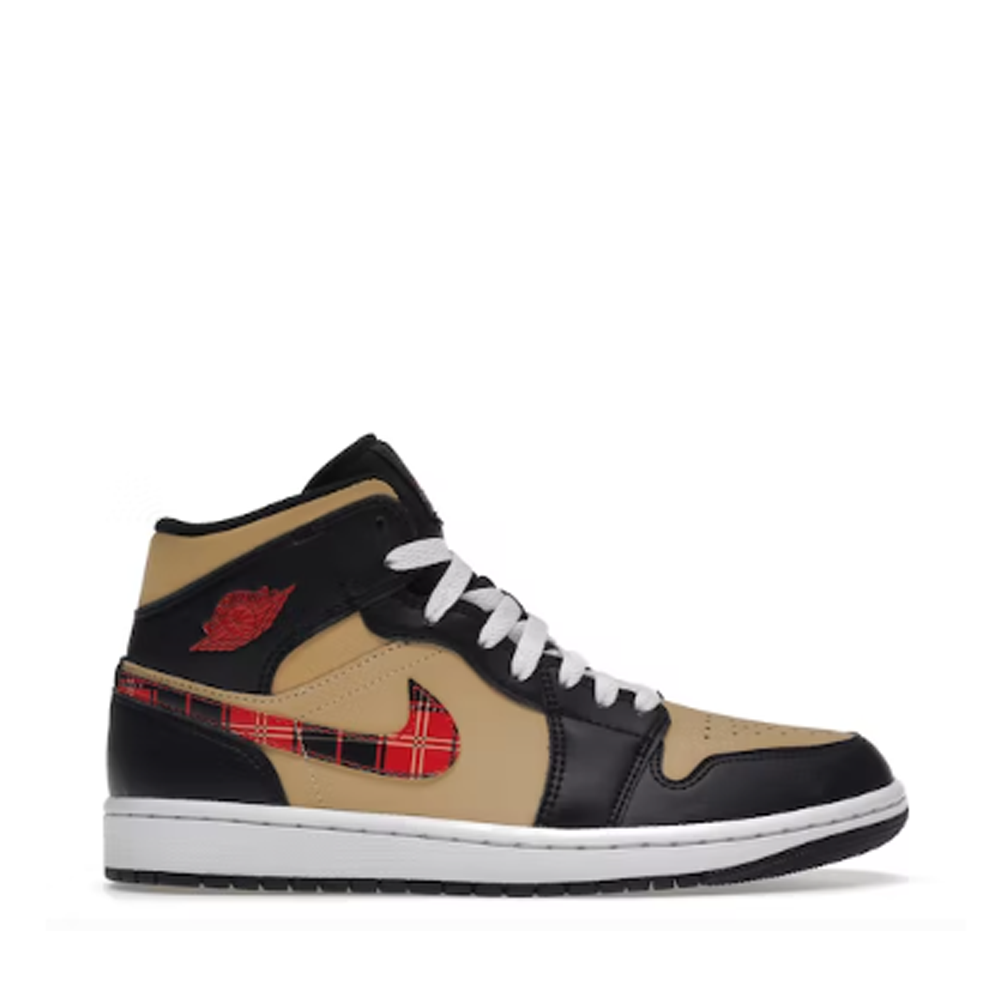 NIKE AIR JORDAN1 MID TARTAN SWOOSH (NEW)