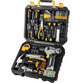 Tool Kit with 8V Cordless Drill,Tool Box with Drill,Hand Drill Set for Men & Women,Home Tool Kits for House Repair,Handyman,DIY 126 Piece
