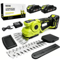 🌿2-in-1 Cordless Grass Shear & Hedge Trimmer | Adjustable Head with 2 Batteries for Lawn & Garden Care